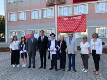 Rektörümüz Bandırma Bahçeşehir Koleji Mezuniyet Törenine Katıldı