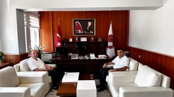 Rektörümüzden Bandırma Adalet Komisyon Başkanı Mehmet Tarakçı’ya Nezaket Ziyareti