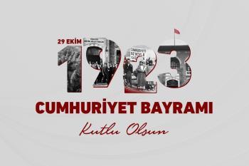 Rektörümüz Prof. Dr. İsmail Boz’un 29 Ekim Cumhuriyet Bayramı Dolayısıyla Mesajı