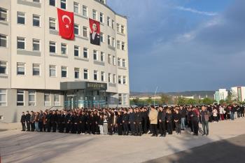 Merkez Yerleşkemizde 10 Kasım Atatürk’ü Anma Töreni Gerçekleştirildi